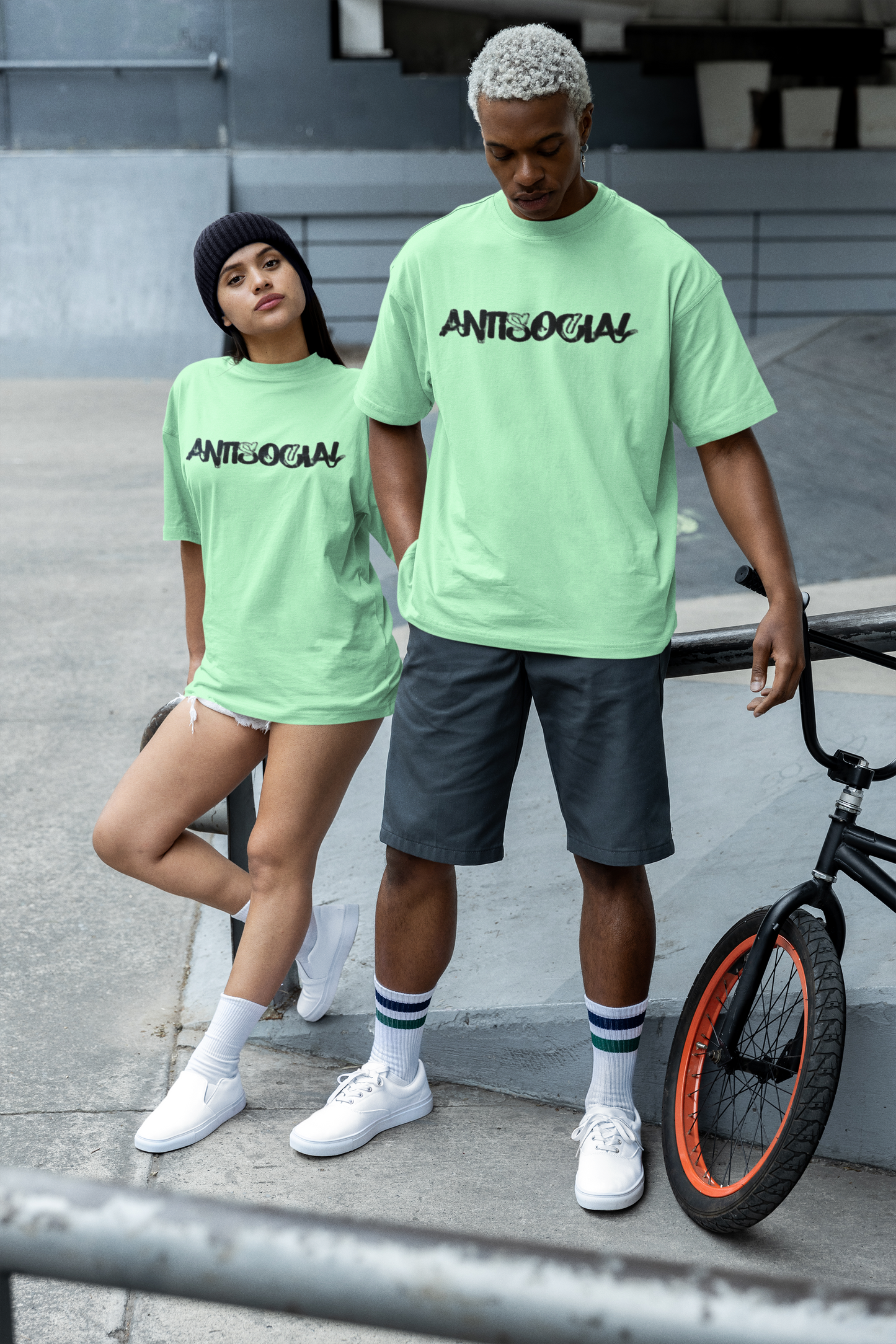 Unisex Terry cotton oversized - AntiSocial