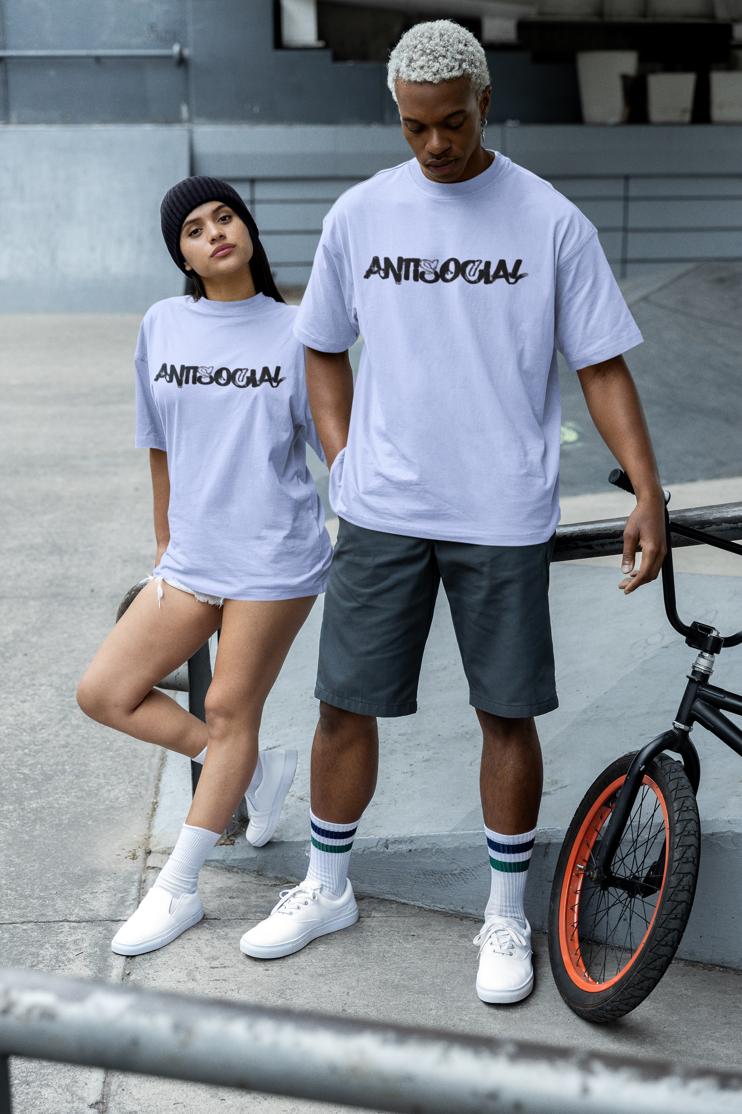 Unisex Terry cotton oversized - AntiSocial