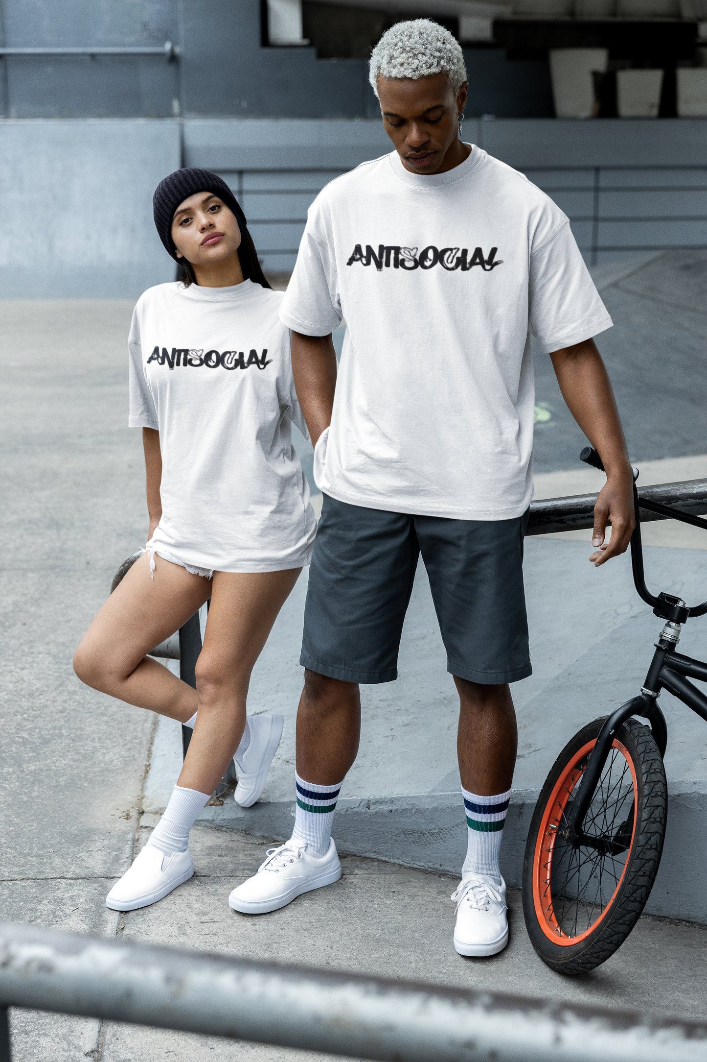 Unisex Terry cotton oversized - AntiSocial