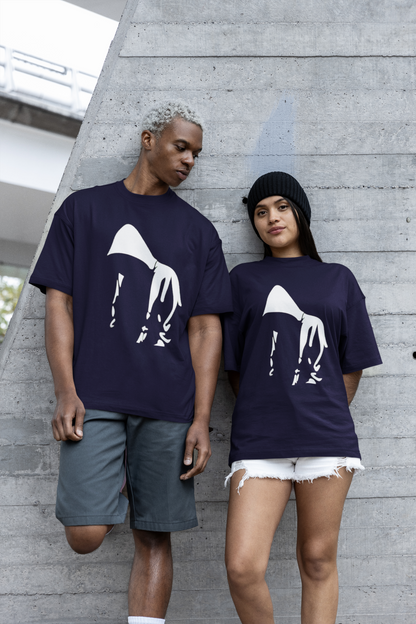 Unisex Terry Cotton Oversized - Hooded
